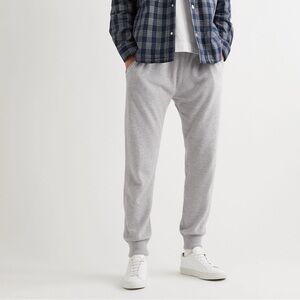 MR P. Slim-Fit Melangé Wool and Cashmere-Blend Sweatpants